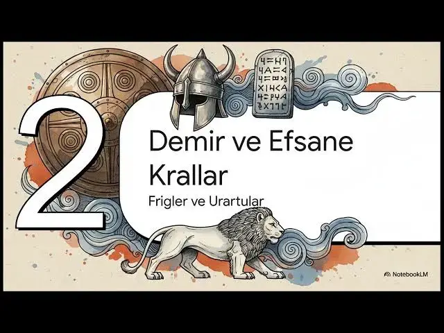 Video thumbnail for ARK101U Anadolu Arkeolojisi