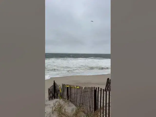 Video thumbnail for A Nor’easter in Bay Head!