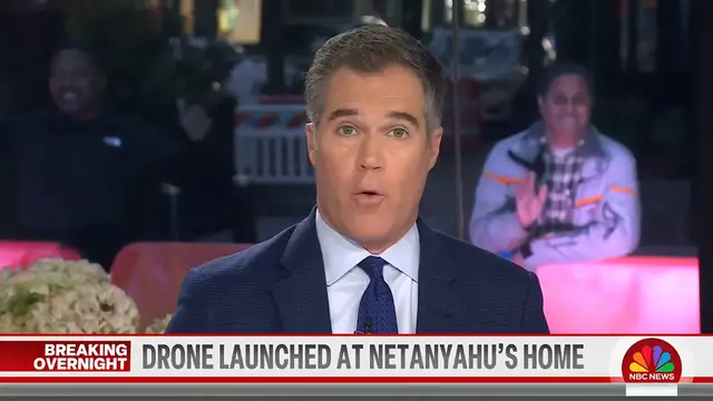 Video thumbnail for Drone attack targets residence of Israel s Benjamin Netanyahu