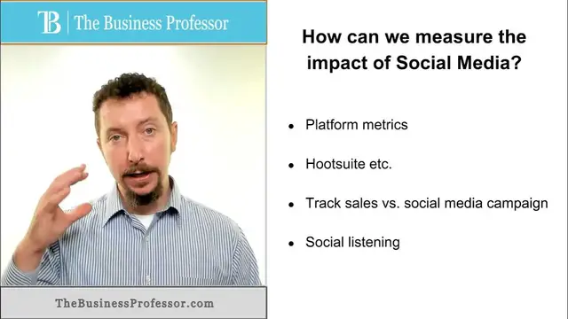 Video thumbnail for Marketing - How to Measure the Impact of Social Media