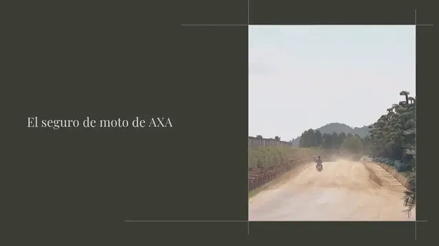 Video thumbnail for El seguro de moto de AXA