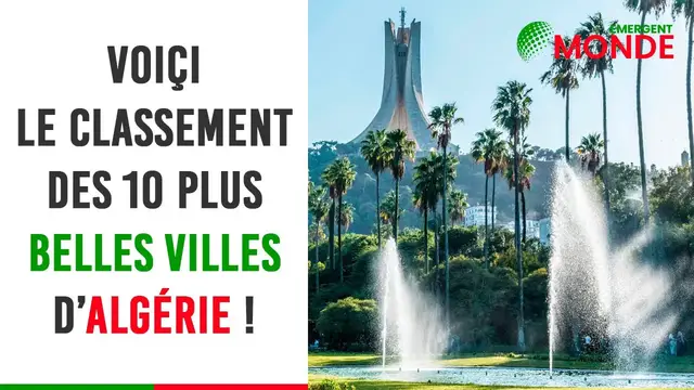 Video thumbnail for 🎖️ Découvrez le classement des 10 plus belles villes d’Algérie !