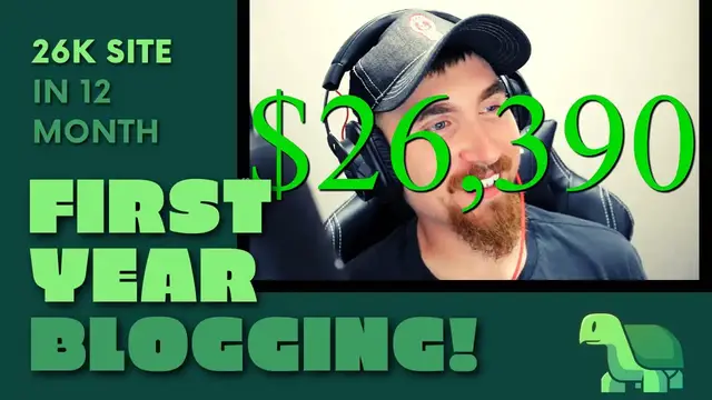'Video thumbnail for I Made a $26,390 Site My First Year Blogging (Noob to Pro?) Easy!'