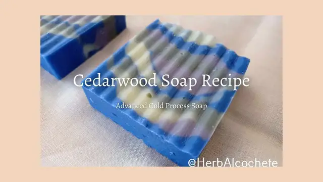 Video thumbnail for Cedarwood Soap Recipe: With Drop Swirl