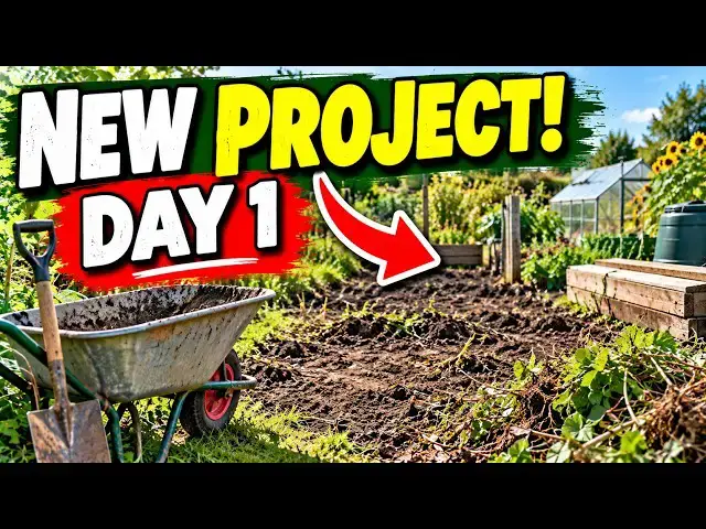 Video thumbnail for DAY 1 of Our NEW Allotment Project! 🌱 | Another Big Transformation Begins!