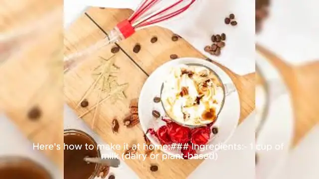 Video thumbnail for Toffee Nut Latte Recipe