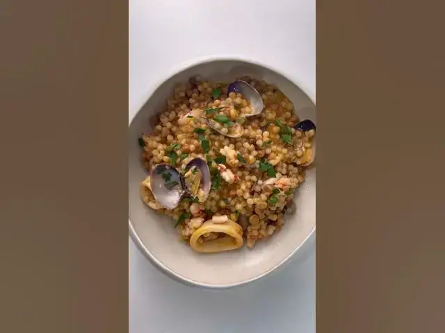 Video thumbnail for FREGULA SARDA AI FRUTTI DI MARE #cuisineitalienne #recetteitalienne #pasta #pastalover