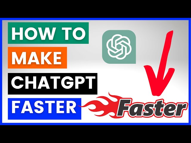 Video thumbnail for How to To Make ChatGPT Faster? [in 2025]