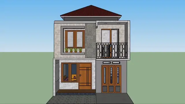 Video thumbnail for 5x6 Meter 2 Floor House Design with 3 Bedrooms