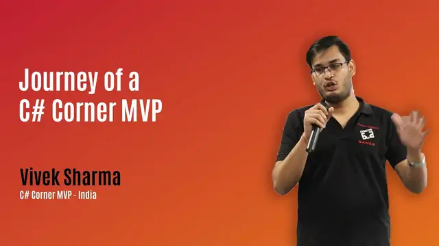 Video thumbnail for C# Corner MVP Show Ep. - 1 ft. Vivek Sharma