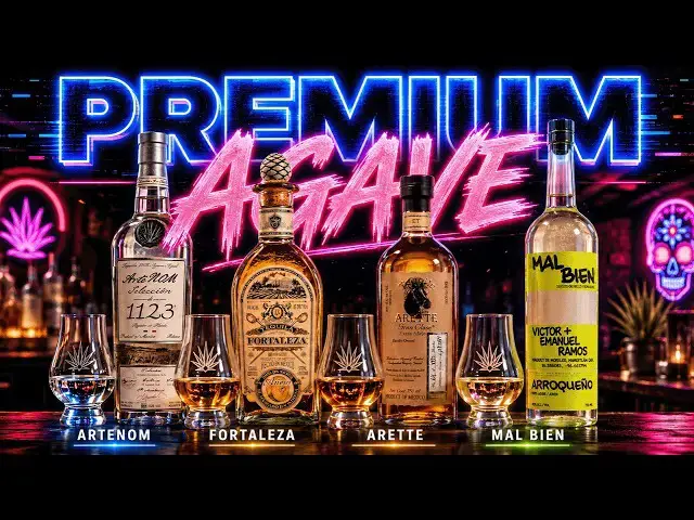 Video thumbnail for Premium Tequila & Mezcal Tasting: Fortaleza, Arette, ArteNom & Mal Bien