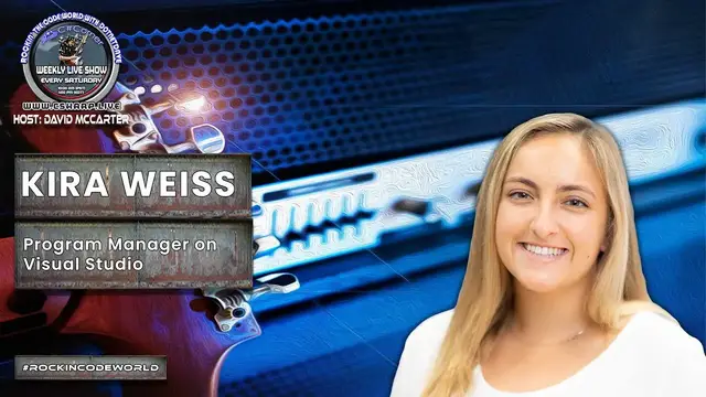 'Video thumbnail for Rockin' The Code World with dotNetDave ft. Kira Weiss Ep. 24'