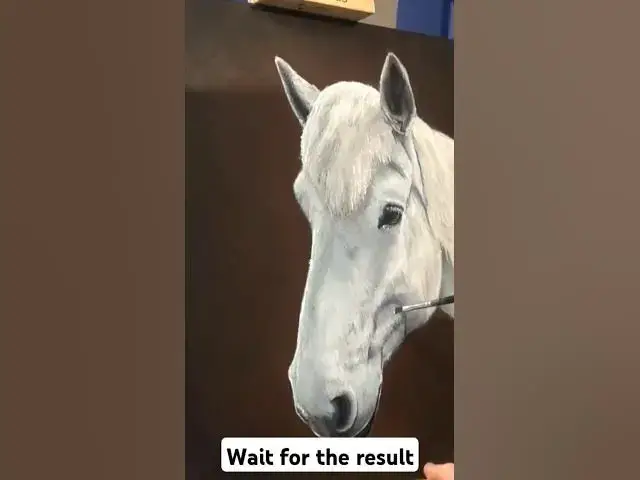 Video thumbnail for Horse Oil Painting #art