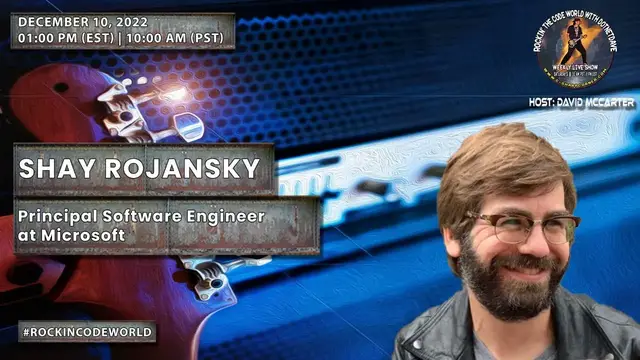 'Video thumbnail for Rockin’ The Code World with dotNetDave ft. Shay Rojansky Ep. 70'