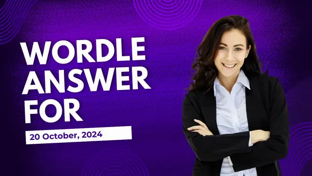 'Video thumbnail for Wordle Answer for October 20, 2024'