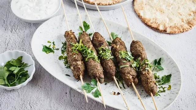 'Video thumbnail for Lamb Kofta Kebabs Recipe'