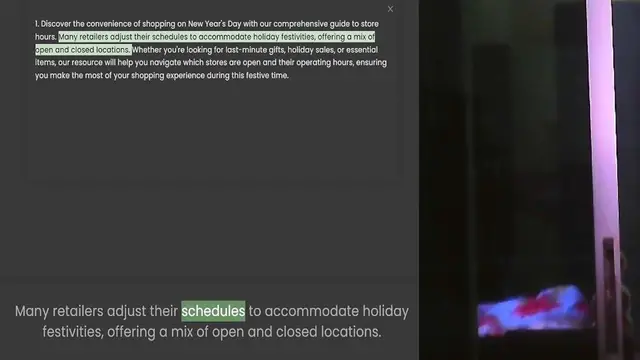 Video thumbnail for 1. Discover the convenience of shopping on New Year's Day with our comprehensive guide to store hours. Many retailers adjust their schedules to accommodate holiday festivities, offering a mix of open and closed locations. Whether you're l