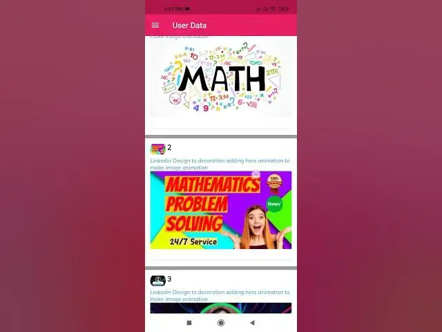 Video thumbnail for Image transition animation Between two screens #Hero Animation