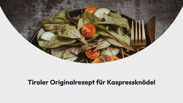 Video thumbnail for Kaspressknödel – Originalrezept für den leckersten