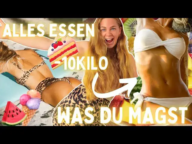 Video thumbnail for Der SCHNELLSTE und EINFACHSTE Weg um im Urlaub abzunehmen