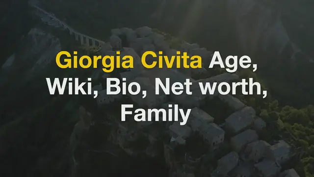 Video thumbnail for Giorgia Civita Age, Wiki, Bio, Net worth, Family