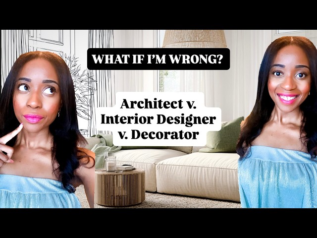 Video thumbnail for How to Choose Between an Interior Designer, Decorator, and Architect Without Regret | Pro Tips