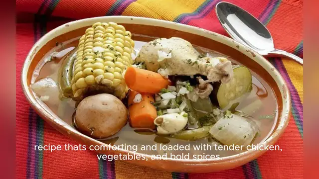 Video thumbnail for mexican chicken soup recipe