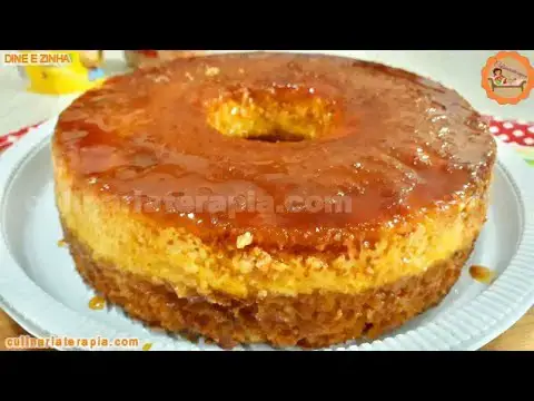 Video thumbnail for BOLO PUDIM - BOLO DE LARANJA E PUDIM DE LEITE CONDENSADO