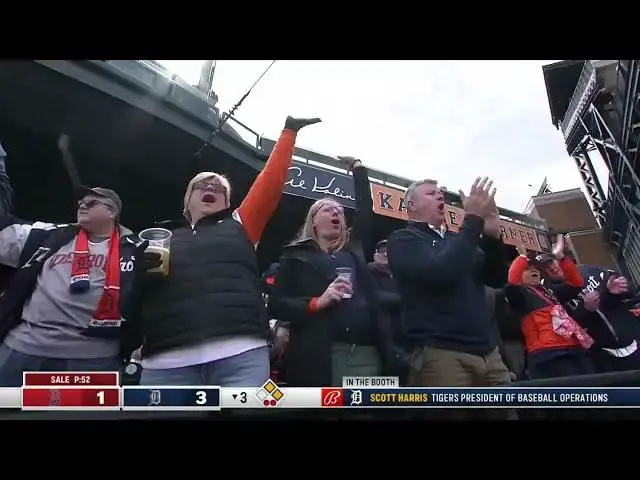 'Video thumbnail for Miguel Cabrera SMACKS a RBI Single, Scoring Spencer Torkelson! | Detroit Tigers | 4/6/2023'