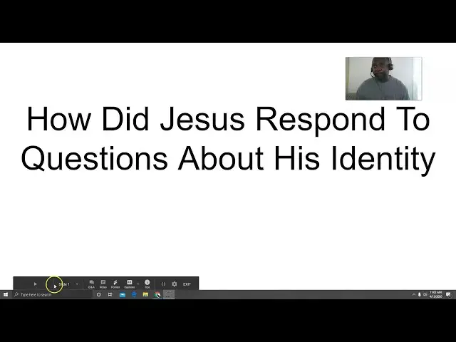 'Video thumbnail for How Did Jesus Respond To Questions About His Identity?'