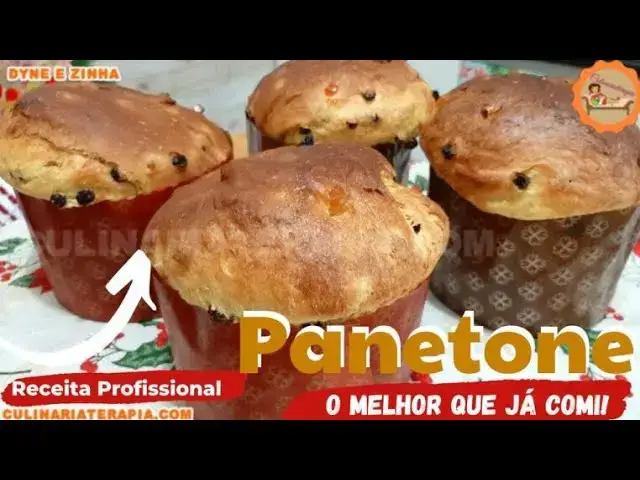 Video thumbnail for PANETONE PROFISSIONAL ECONÔMICO O MELHOR QUE JÁ COMI - RECEITA NA DESCRIÇÃO!