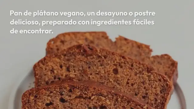 Video thumbnail for Pan de Plátano Vegano