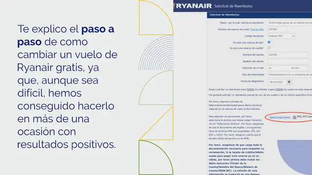 Video thumbnail for Truco para cambiar un vuelo de Ryanair Gratis.