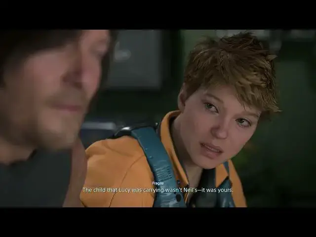 Video thumbnail for Death Stranding 2 - Episode 11: Fragile Tells Sam He Is Lou's Real Father | DHV Magellan Cutscene