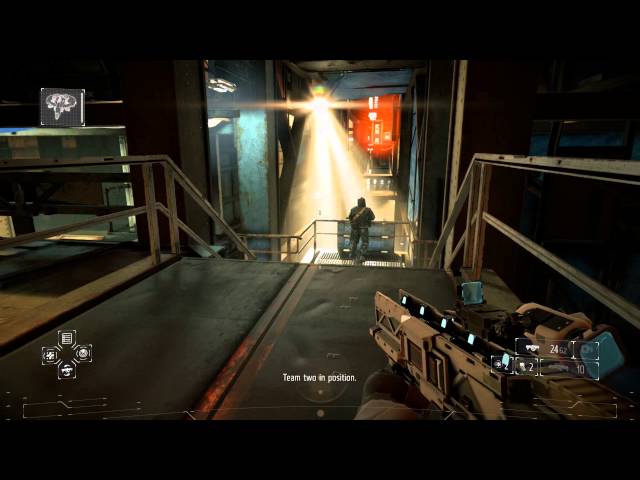 Video thumbnail for Killzone: Shadow Fall - Chap 5 The Helghast: Tyran "The Patriot" Message, Minigun, Dossier, Combat