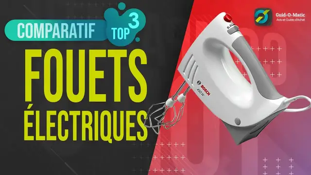Video thumbnail for ⭐️ MEILLEUR FOUET ÉLECTRIQUE (2022) - Comparatif & Guide d'achat