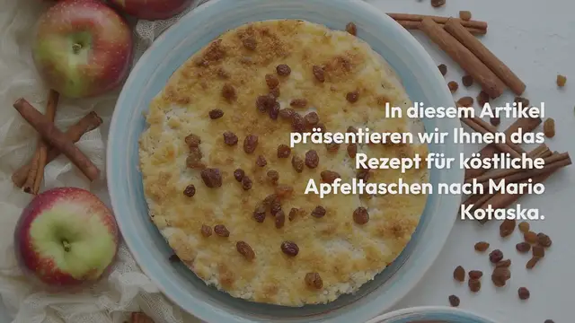 Video thumbnail for Hausgemachte Apfeltaschen nach Mario Kotaska Rezept