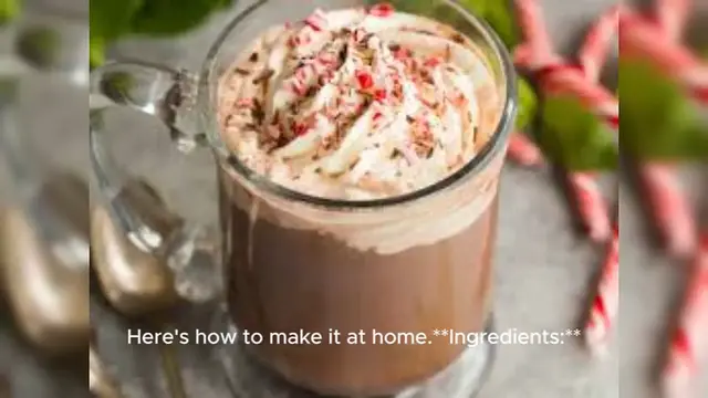 Video thumbnail for Peppermint Mocha Recipe