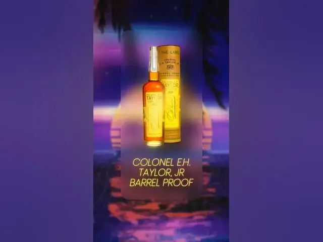 Video thumbnail for My number two #whiskey of 2025 is Colonel E.H. Taylor Jr. Barrel Proof #bourbon - Batch 13.