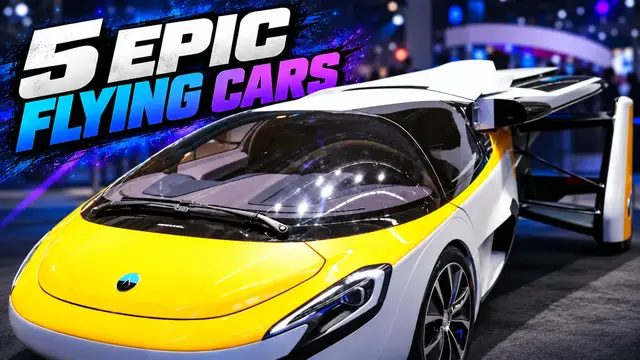 Video thumbnail for 5 Epic Flying Cars That Are Unlike Any We've Ever Seen