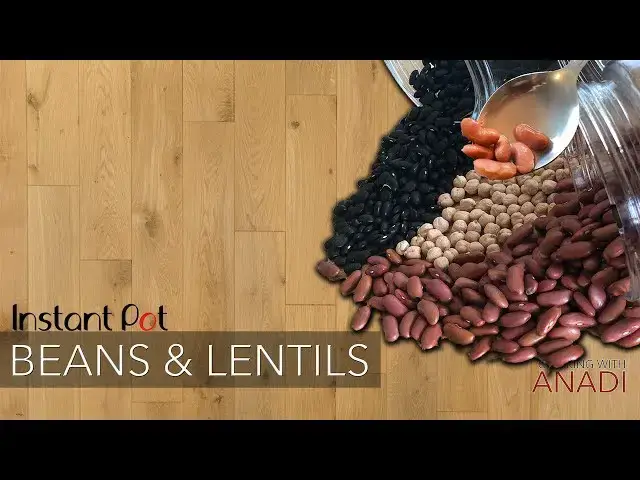 Video thumbnail for How to Cook the Best Beans in the Instant Pot | How to Cook Dried Beans No Soak | Cooking with Anadi
