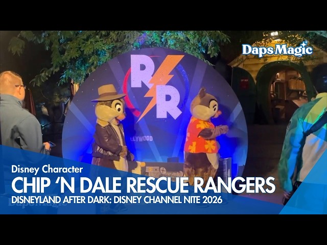 Video thumbnail for Chip 'n Dale Rescue Rangers | Disneyland After Dark: Disney Channel Nite 2026 4K