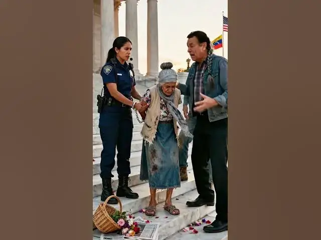 Video thumbnail for la anciana vendia flores para comprar  medicina y la official quiso deportarla #reflexiones