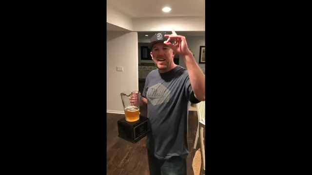 'Video thumbnail for Fantasy Football Trophy Presentation with a Pitcher of Craft Beer'
