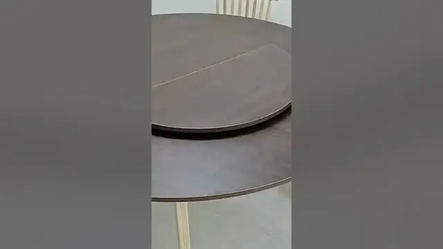 Video thumbnail for Solid Wood Folding Table #shorts