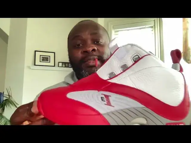 Video thumbnail for Quick Look At The Reebok Answer 4 IV White Red Grey & Buy It Now
