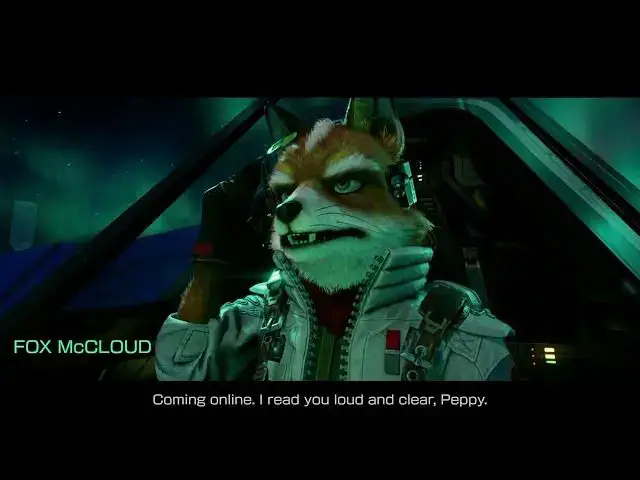 Video thumbnail for Star Fox - Prologue: "Five Years Later" Fox McCloud Introduction Cutscene | Arwing Training | NS2