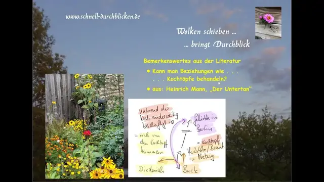 Video thumbnail for Eine Verlobte wie einen "Kochtopf" betreuen lassen? (Bemerkenswerte Textstelle aus "Der Untertan")