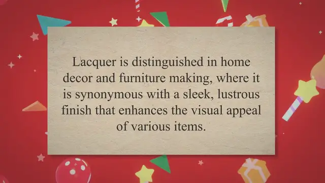 Video thumbnail for What Is Lacquer? Definition, History, And Modern Uses