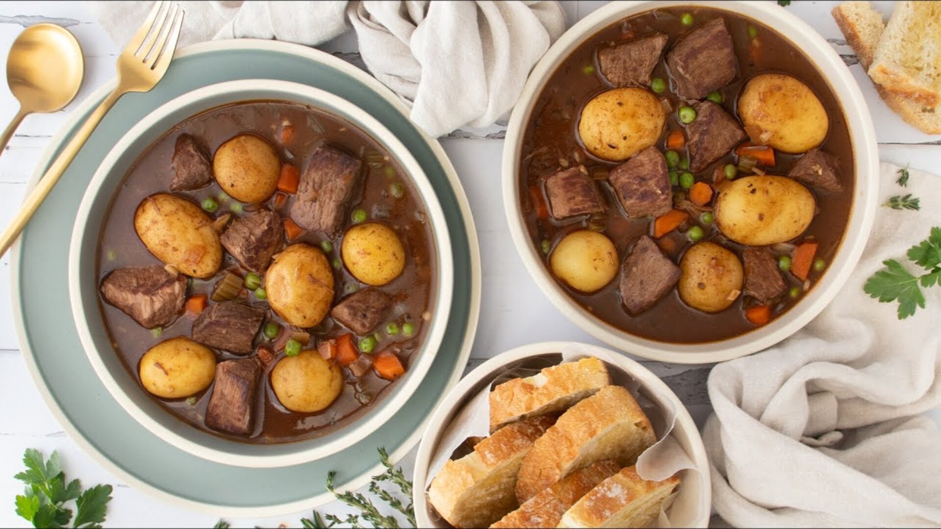 Video thumbnail for Slow Cooker Beef Stew Recipe